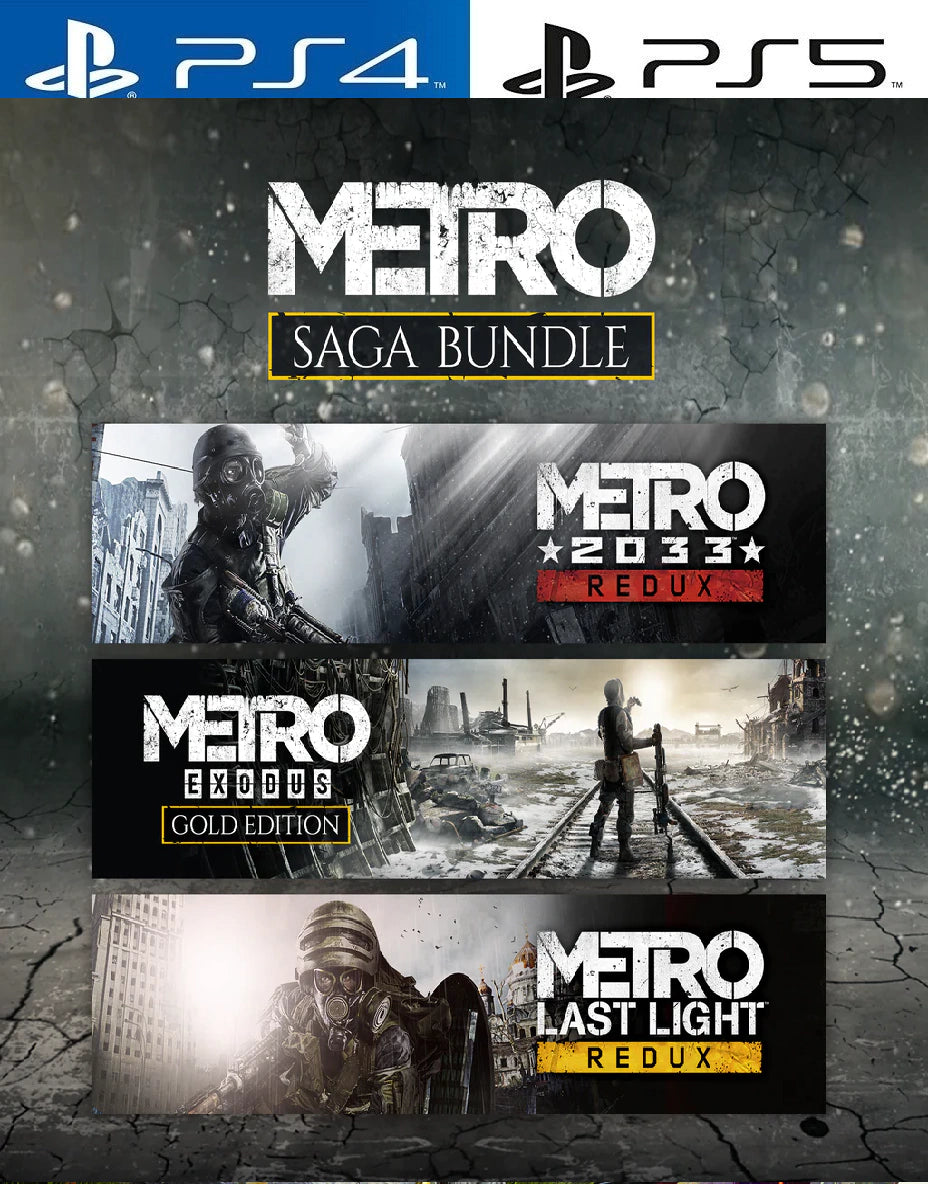 Conjunto Metro Saga PS4 | PS5